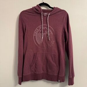 L.L.Bean Women’s Purple Graphic Sweatshirt size XS